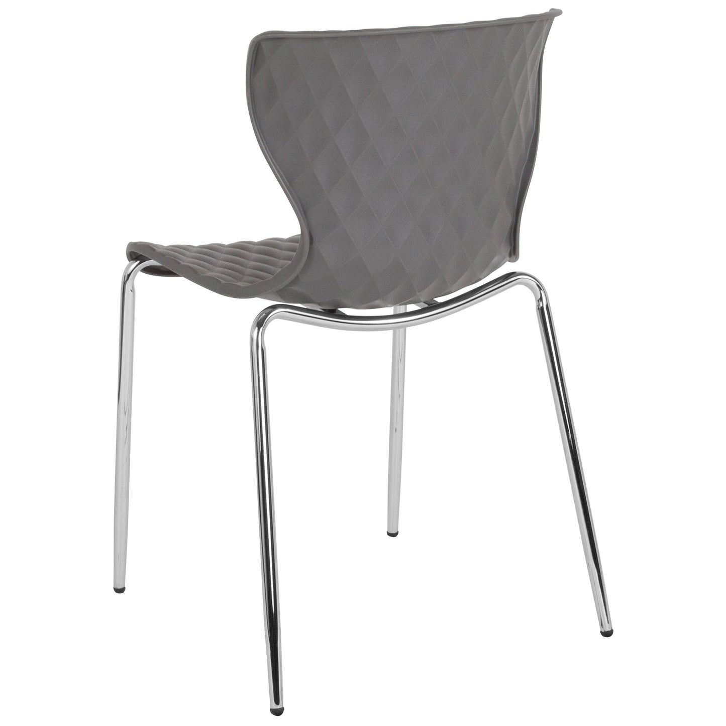 Gray Plastic Stack Chair LF-7-07C-GRY-GG