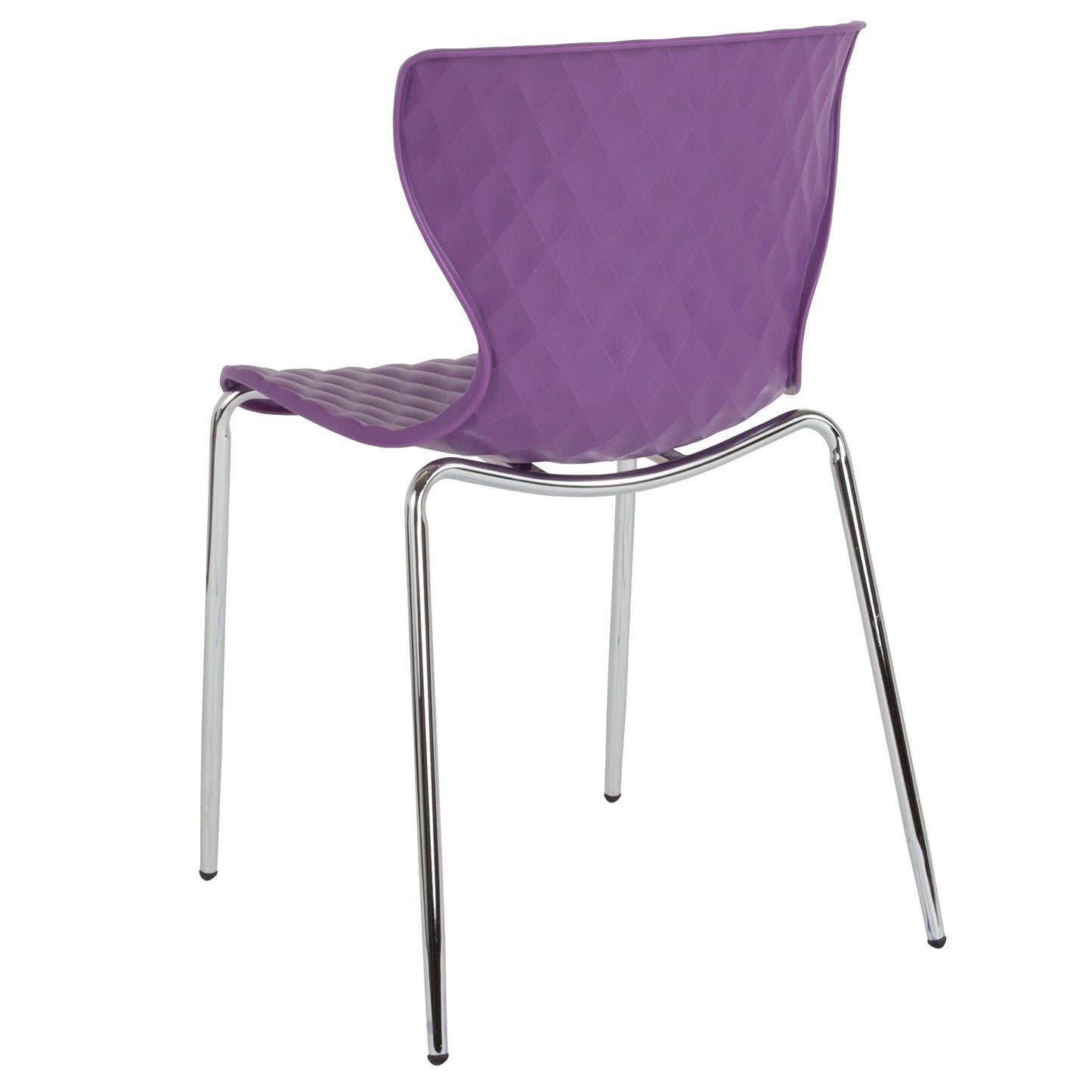 Purple Plastic Stack Chair LF-7-07C-PUR-GG