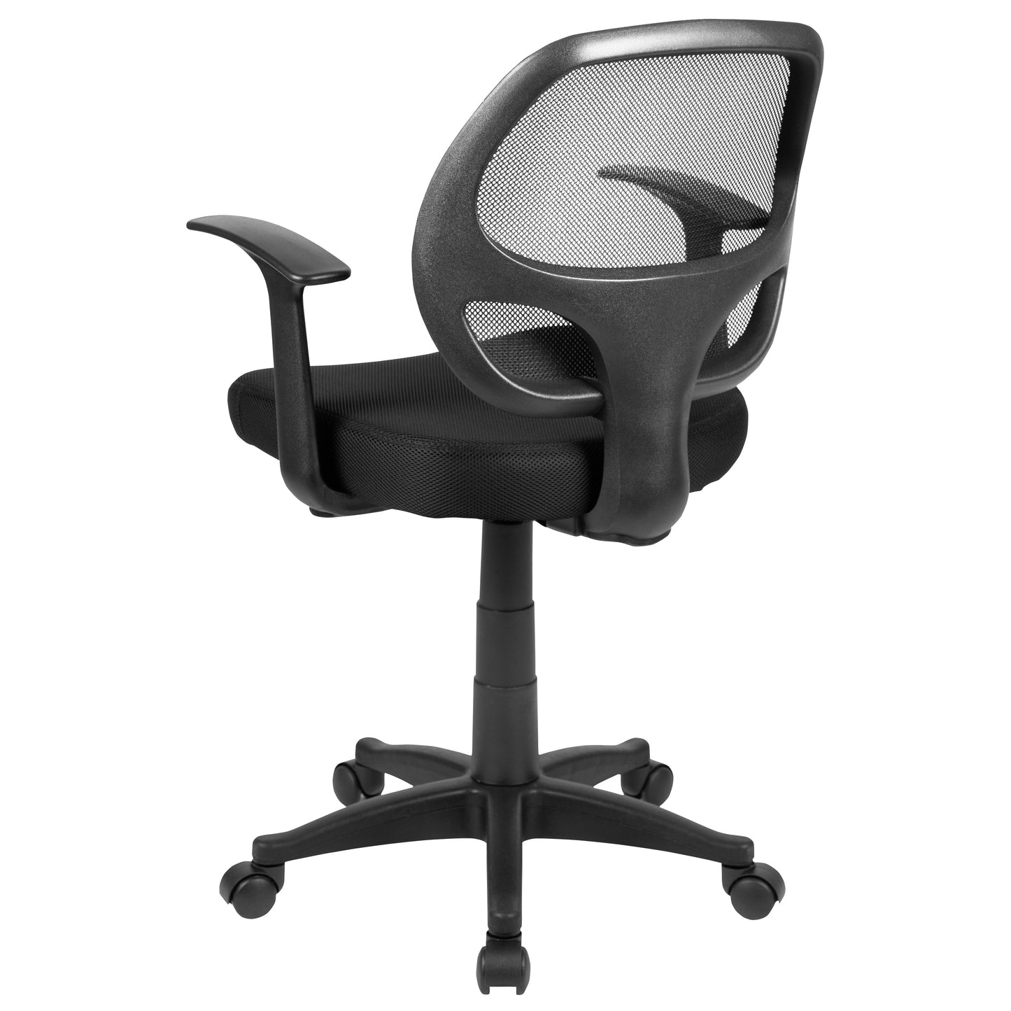 Black Mid-Back Task Chair LF-W-118A-BK-GG