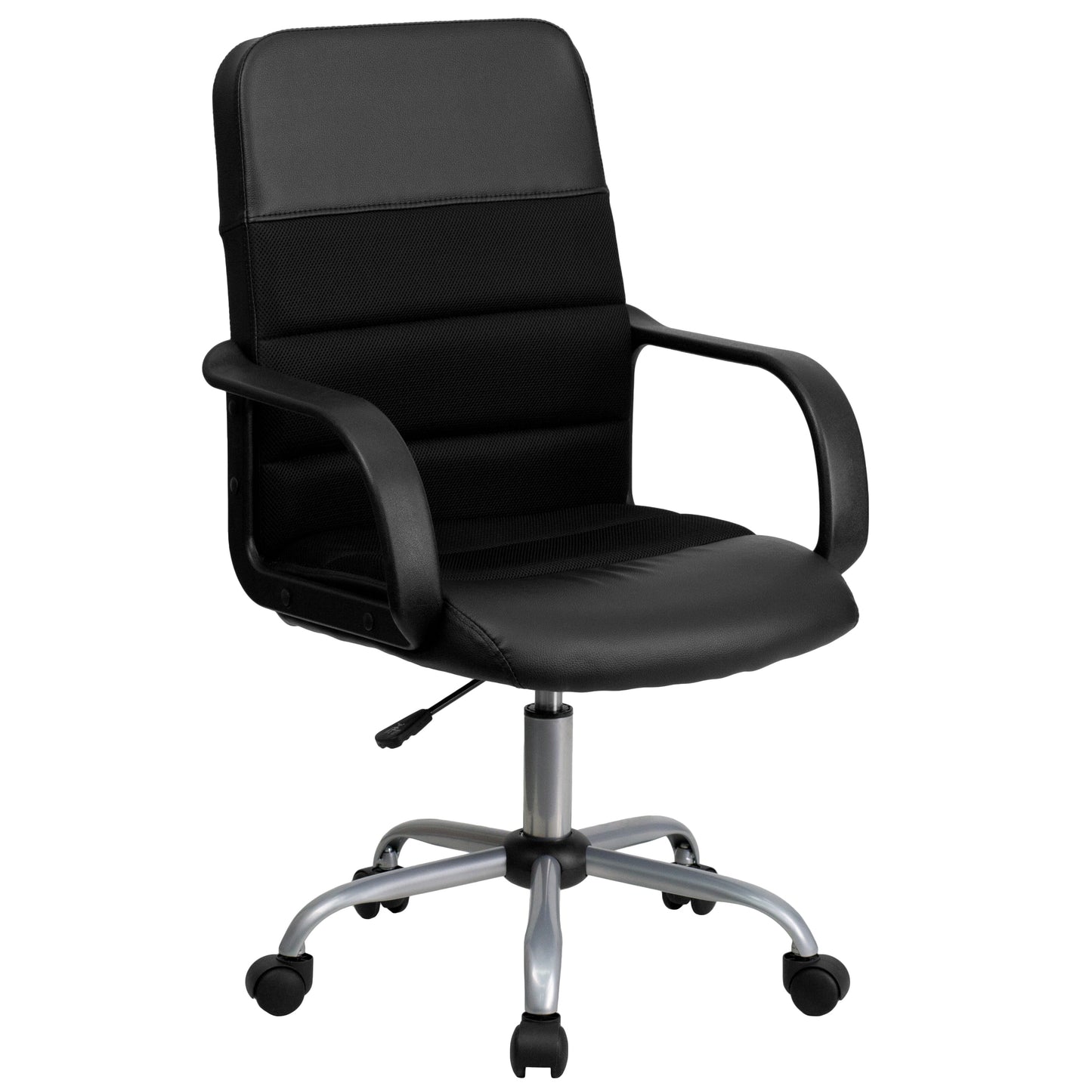 Black Mid-Back Task Chair LF-W-61B-2-GG