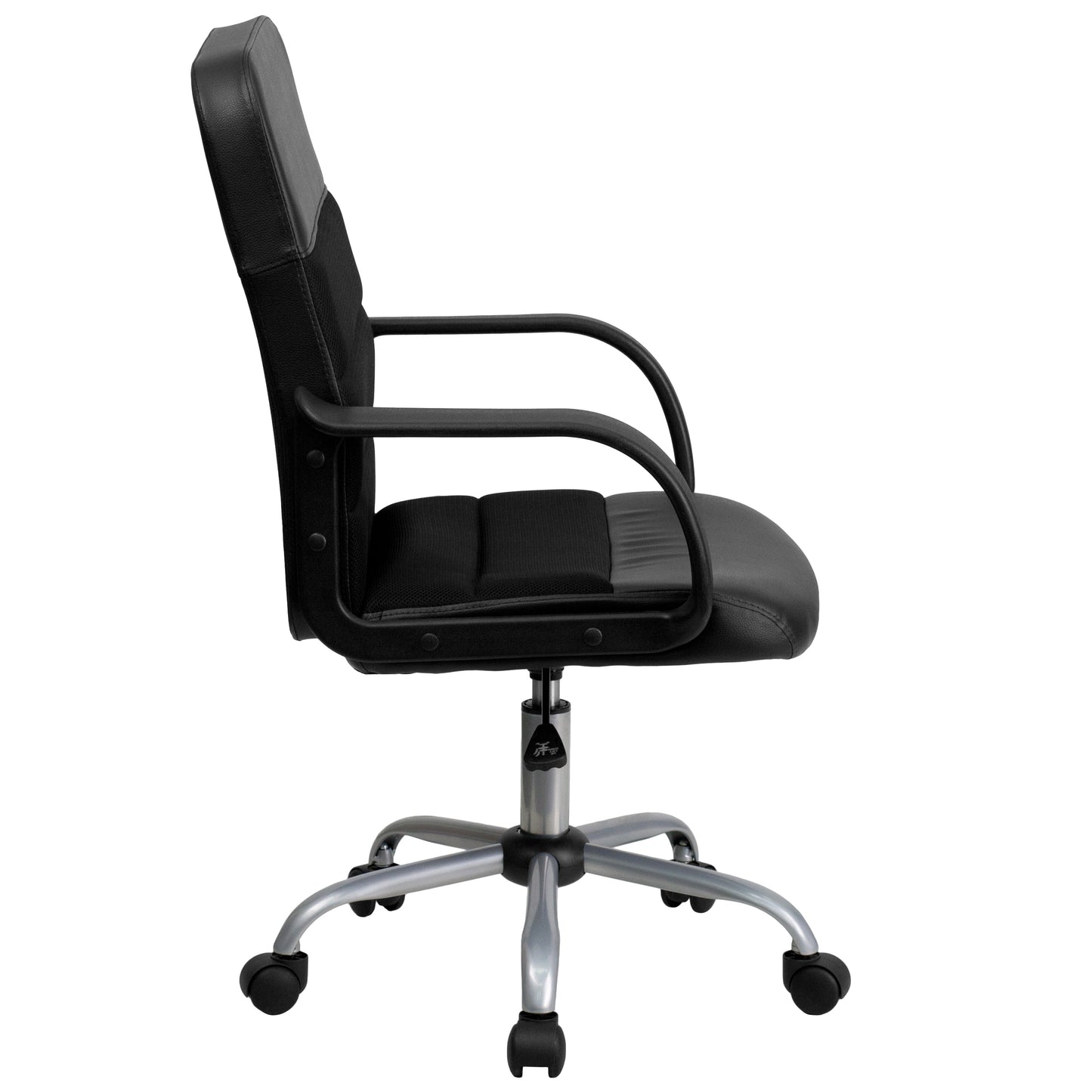 Black Mid-Back Task Chair LF-W-61B-2-GG