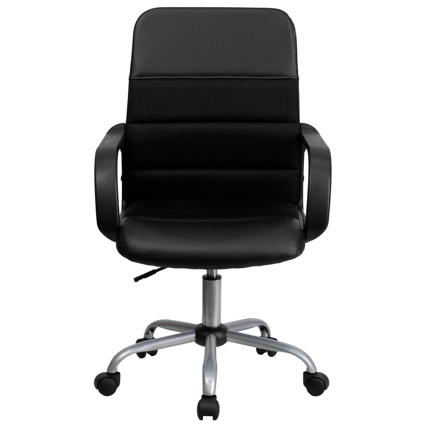 Black Mid-Back Task Chair LF-W-61B-2-GG