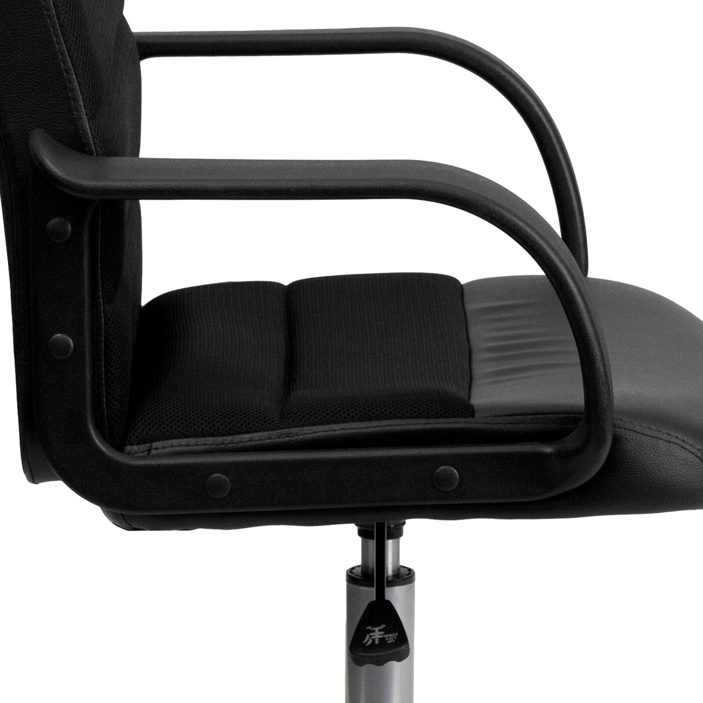 Black Mid-Back Task Chair LF-W-61B-2-GG