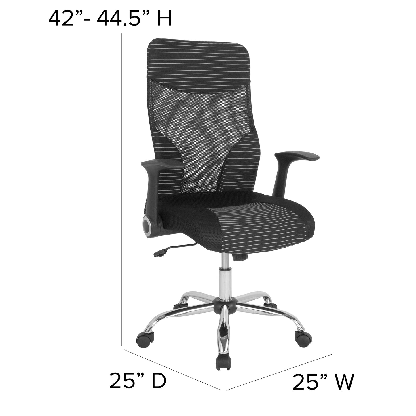 Black High Back Mesh Chair LF-W-83A-GG