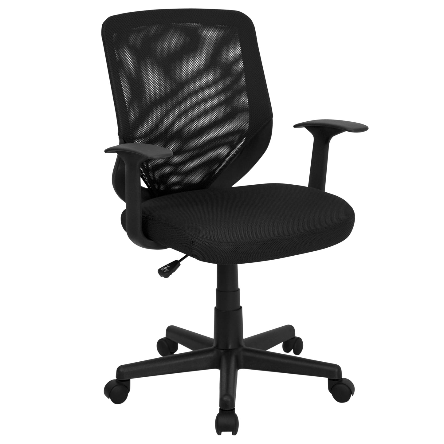 Black Mid-Back Task Chair LF-W-95A-BK-GG