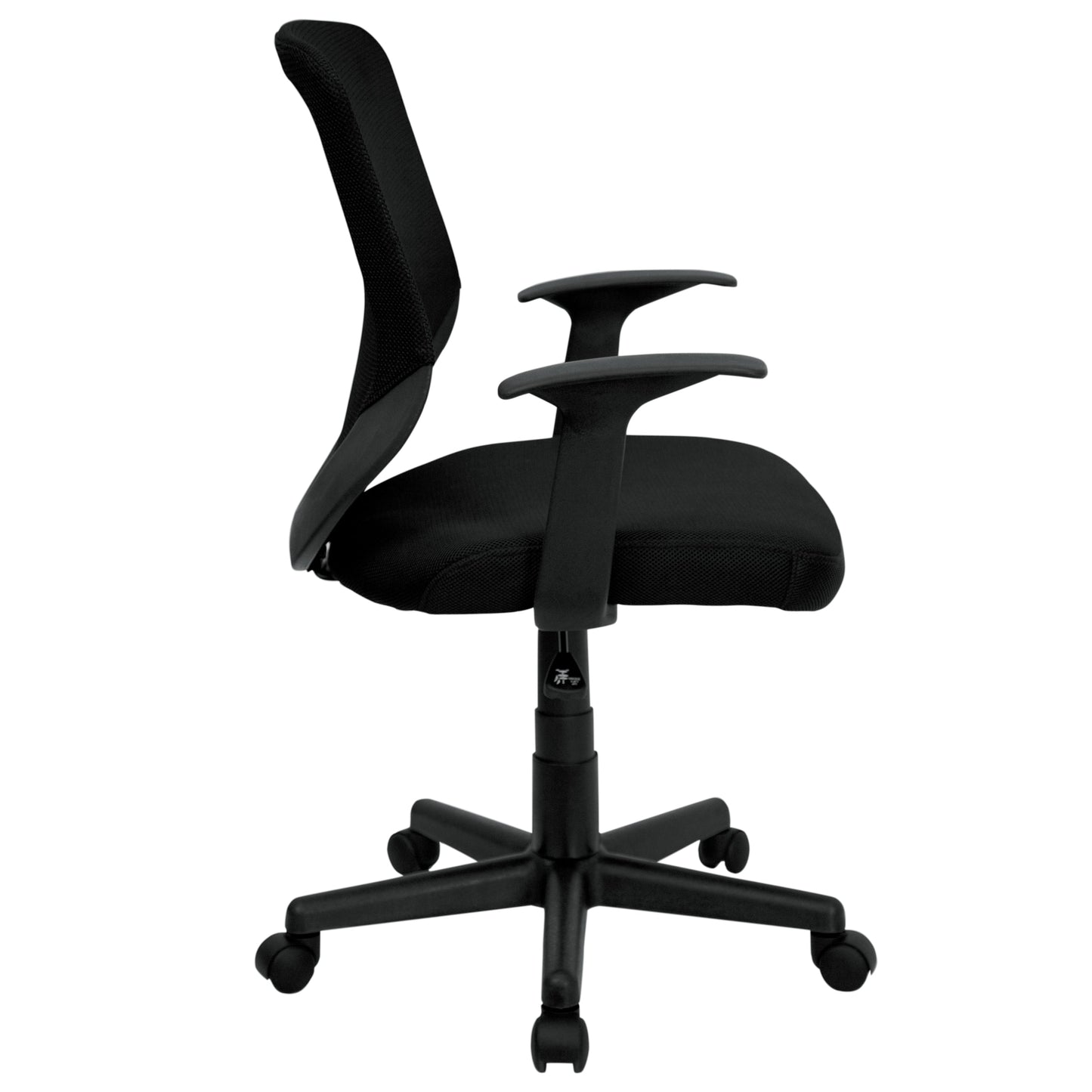 Black Mid-Back Task Chair LF-W-95A-BK-GG