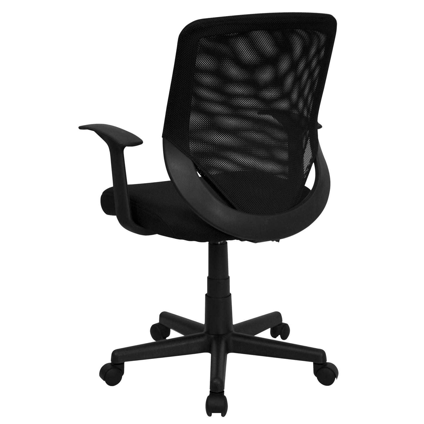 Black Mid-Back Task Chair LF-W-95A-BK-GG