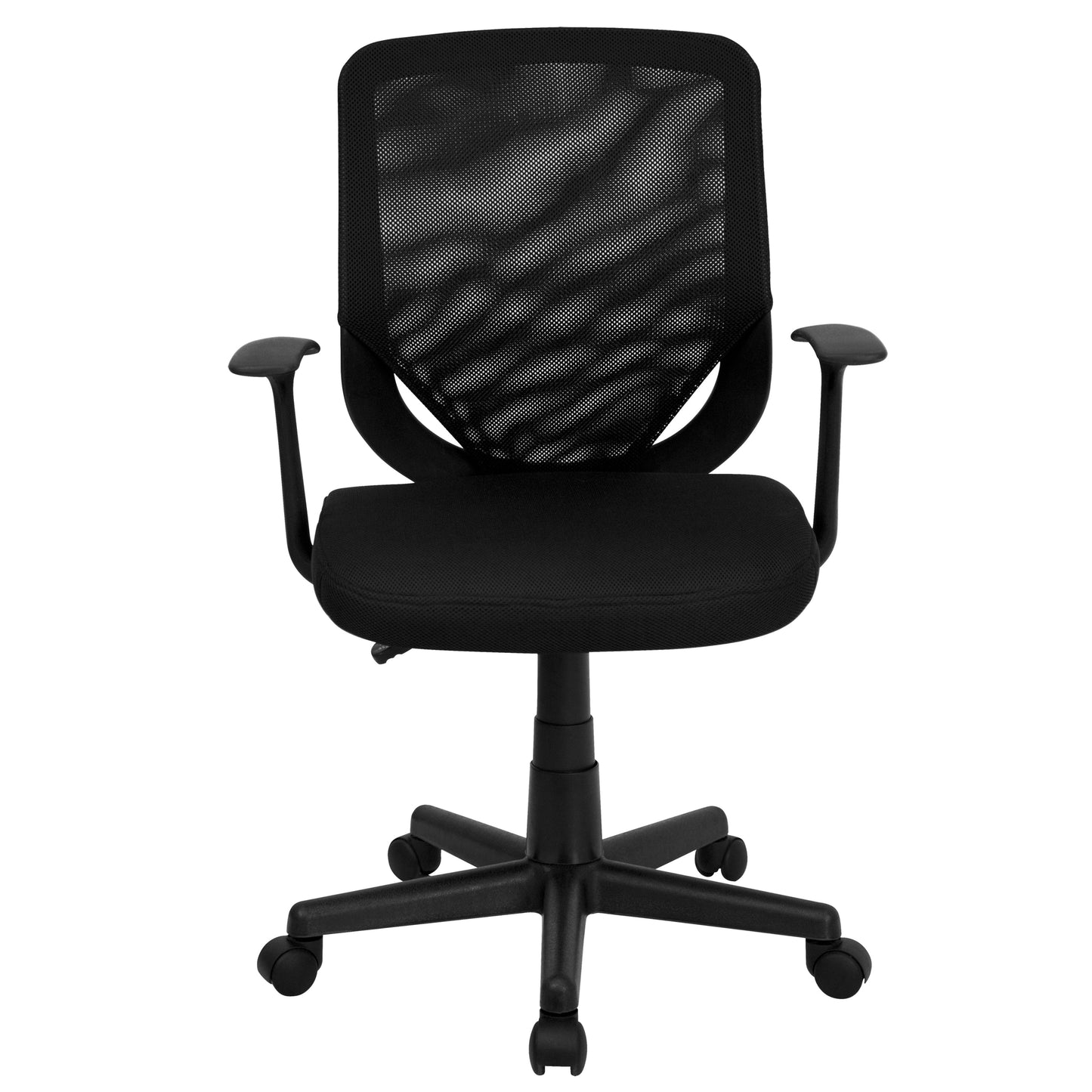 Black Mid-Back Task Chair LF-W-95A-BK-GG