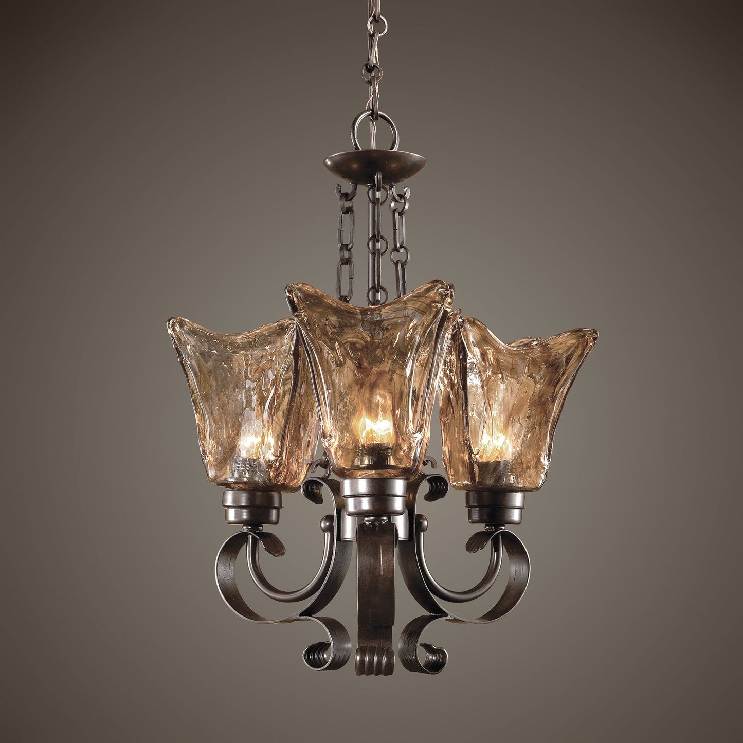 Uttermost Vetraio 3Lt Oil Rubbed Bronze Chandelier