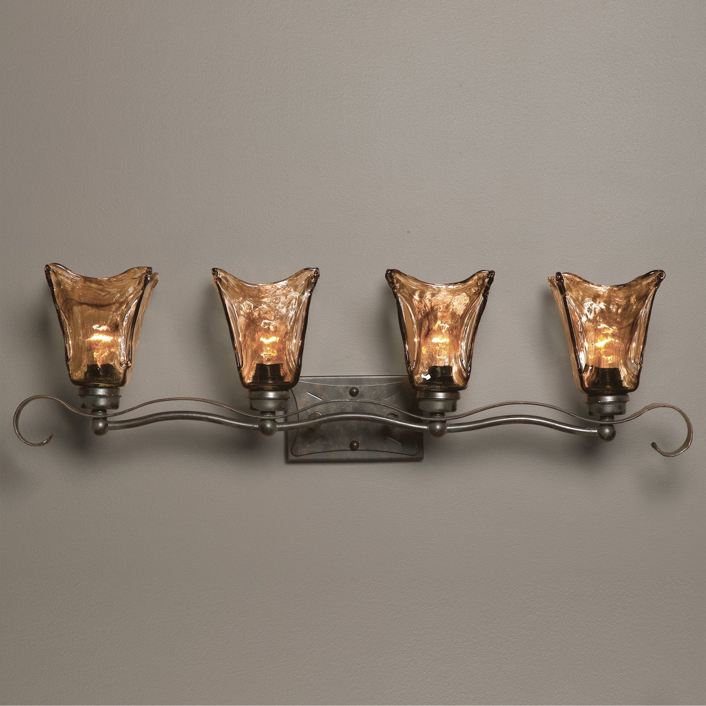 Uttermost Vetraio 4 Light Bronze Vanity Strip