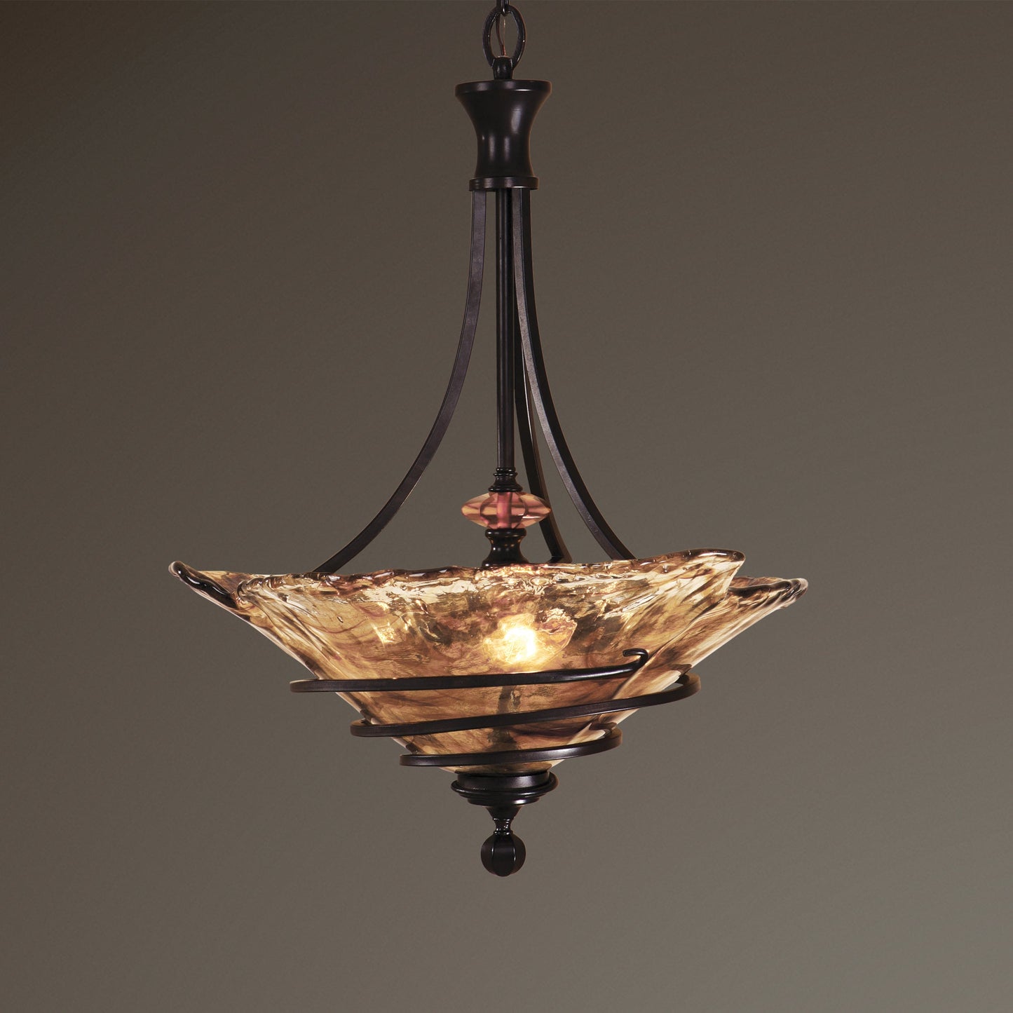 Uttermost Vitalia 3 Lt Oil Rubbed Bronze Pendant