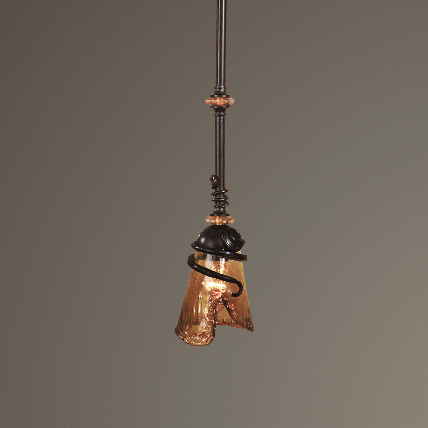 Uttermost Vitalia Oil Rubbed Bronze Mini Pendant