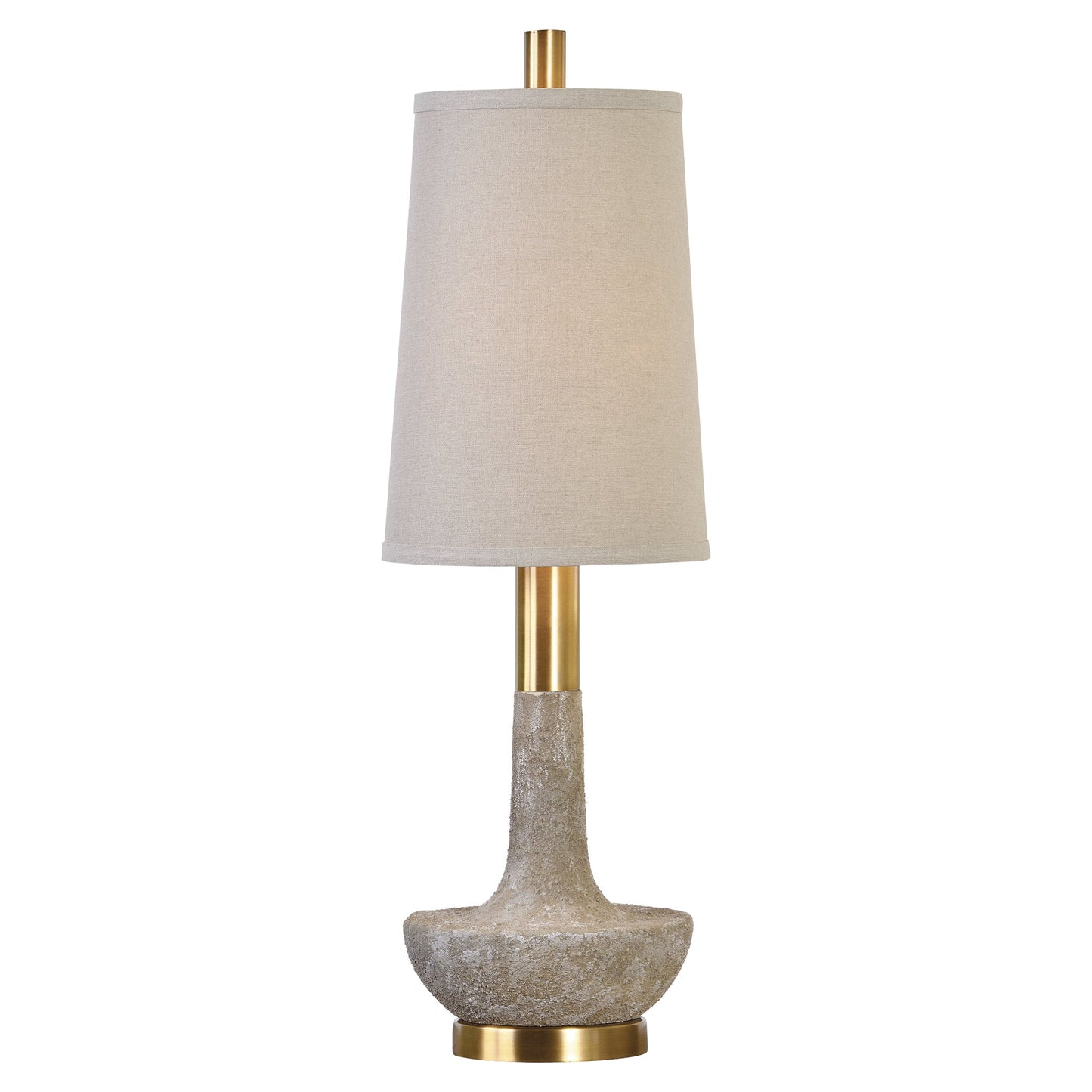 Uttermost Volongo Stone Ivory Buffet Lamp