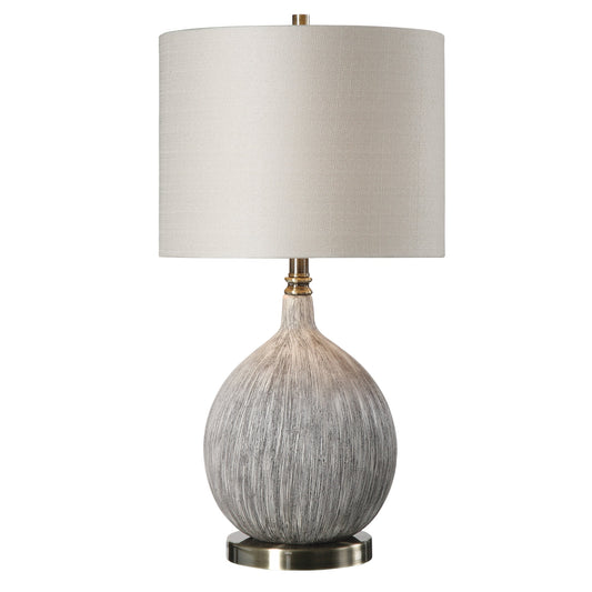 Uttermost Hedera Textured Ivory Table Lamp