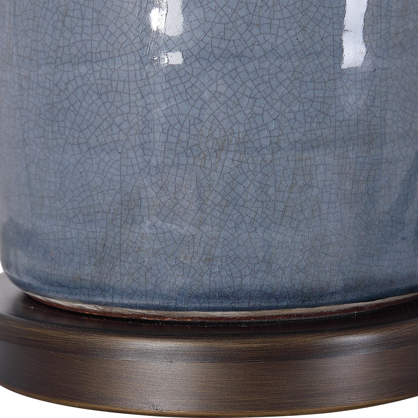 Uttermost Vicente Slate Blue Table Lamp