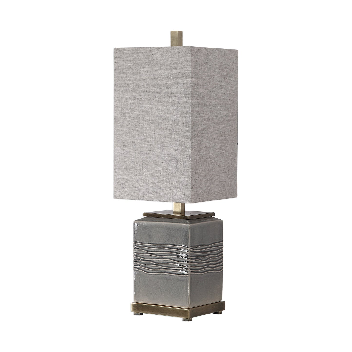 Uttermost Covey Gray Glaze Buffet Lamp