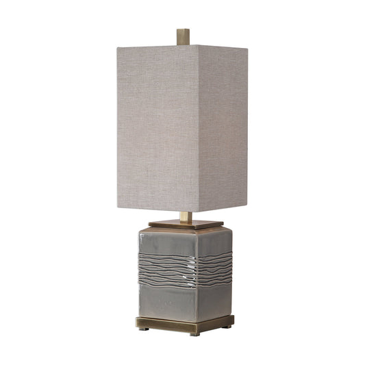 Uttermost Covey Gray Glaze Buffet Lamp