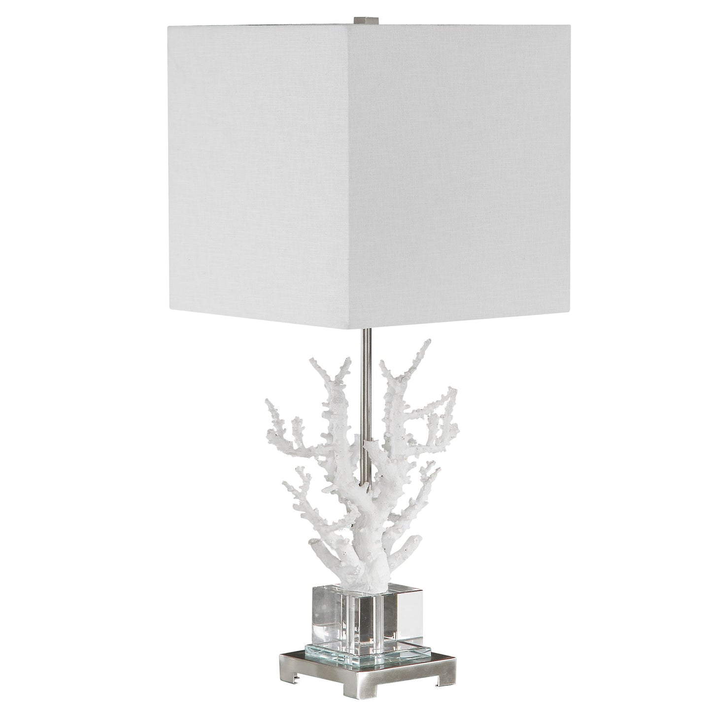 Uttermost Corallo White Coral Table Lamp