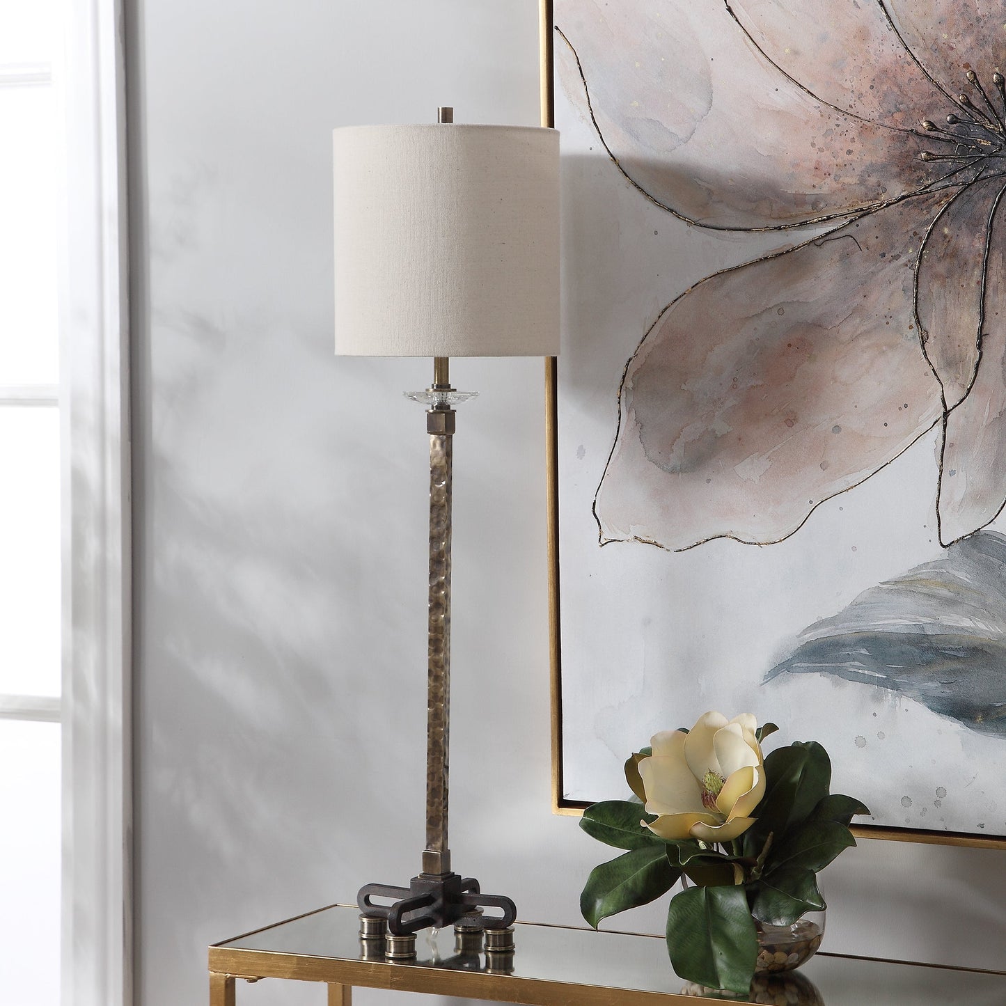 Uttermost Parnell Industrial Buffet Lamp