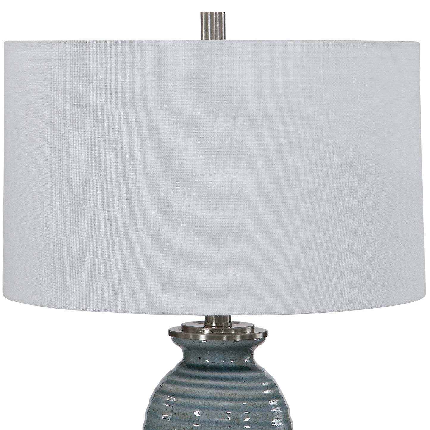 Uttermost Zaila Light Blue Table Lamp