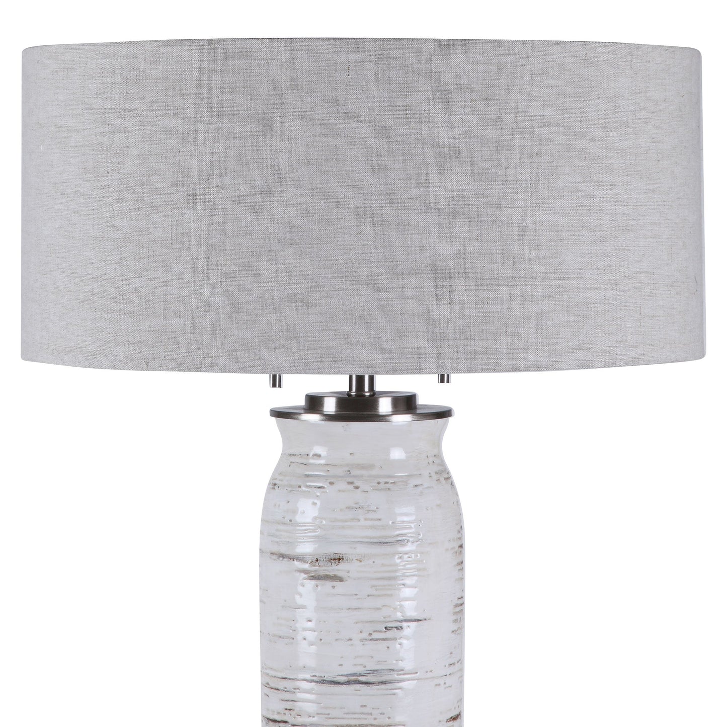 Uttermost Lenta White Table Lamp