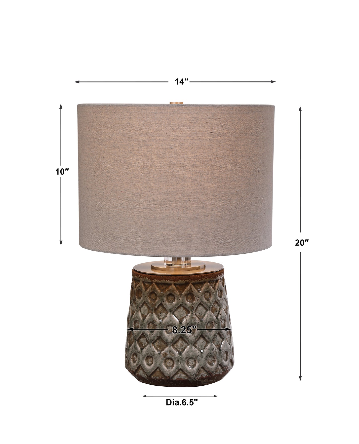 Uttermost Cetona Old World Table Lamp