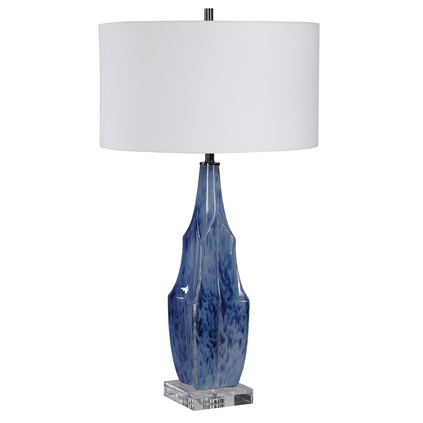 Uttermost Everard Blue Table Lamp