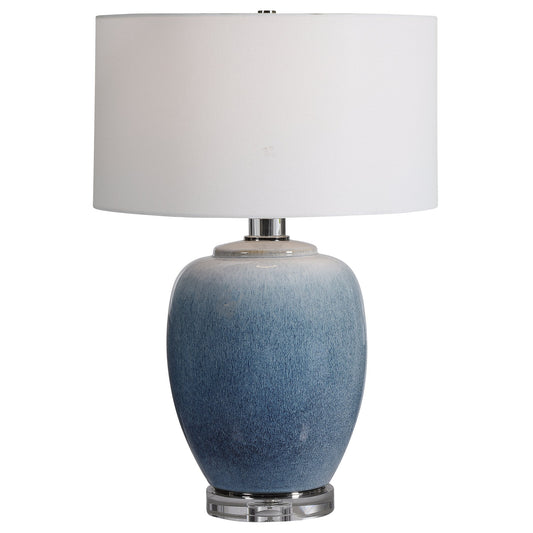 Uttermost Blue Waters Ceramic Table Lamp