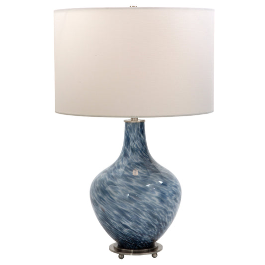 Uttermost Cove Cobalt Blue Table Lamp