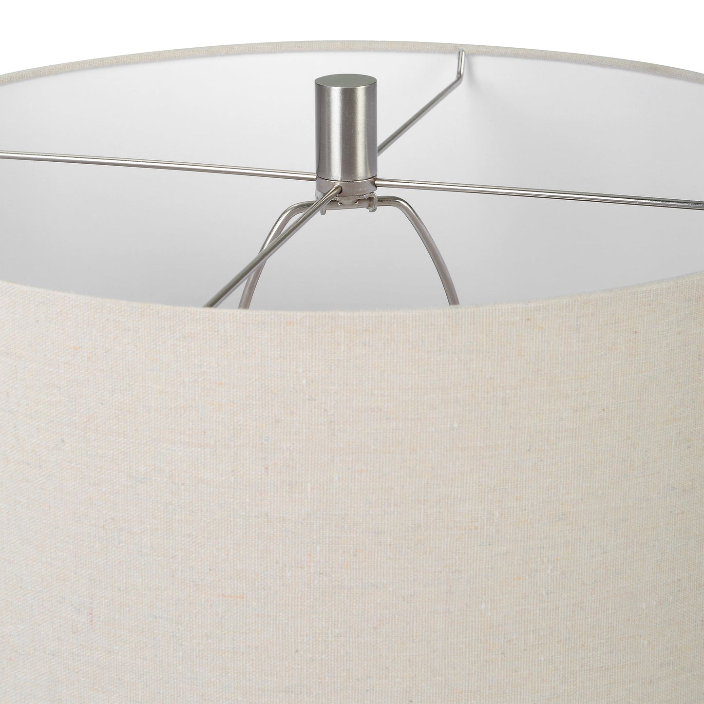 Uttermost Cyclone Ivory Table Lamp