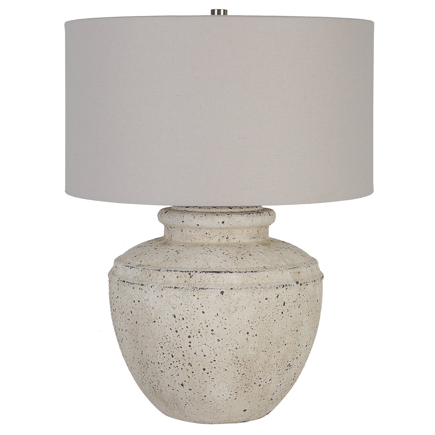 Uttermost Artifact Aged Stone Table Lamp