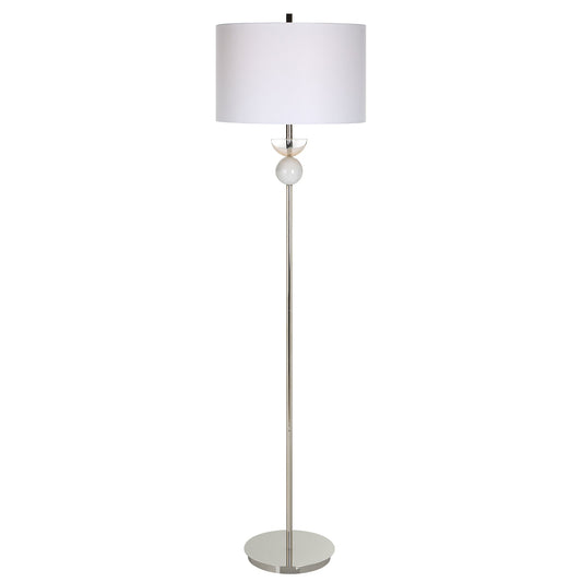 Uttermost Exposition Nickel Floor Lamp