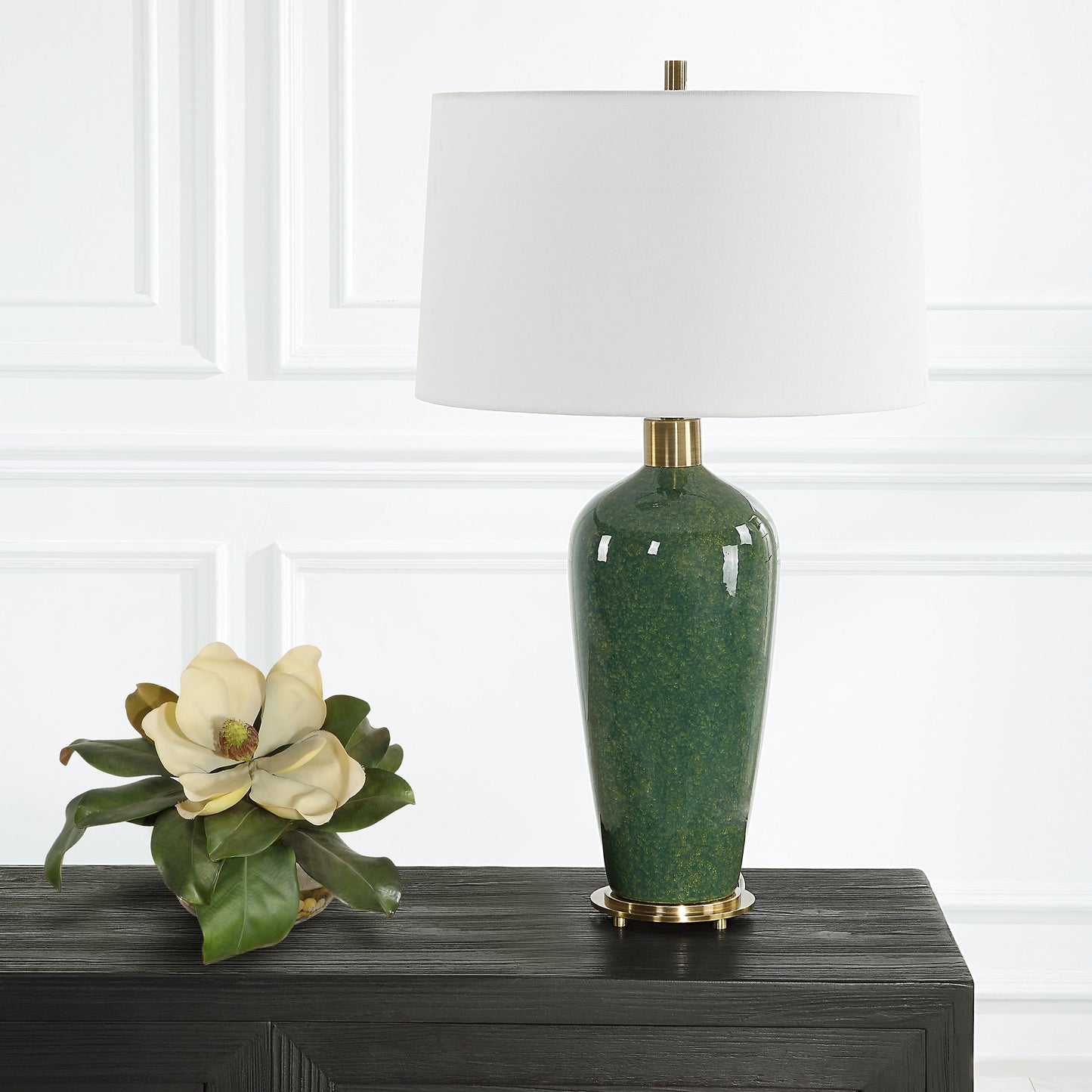 Uttermost Verdell Green Table Lamp