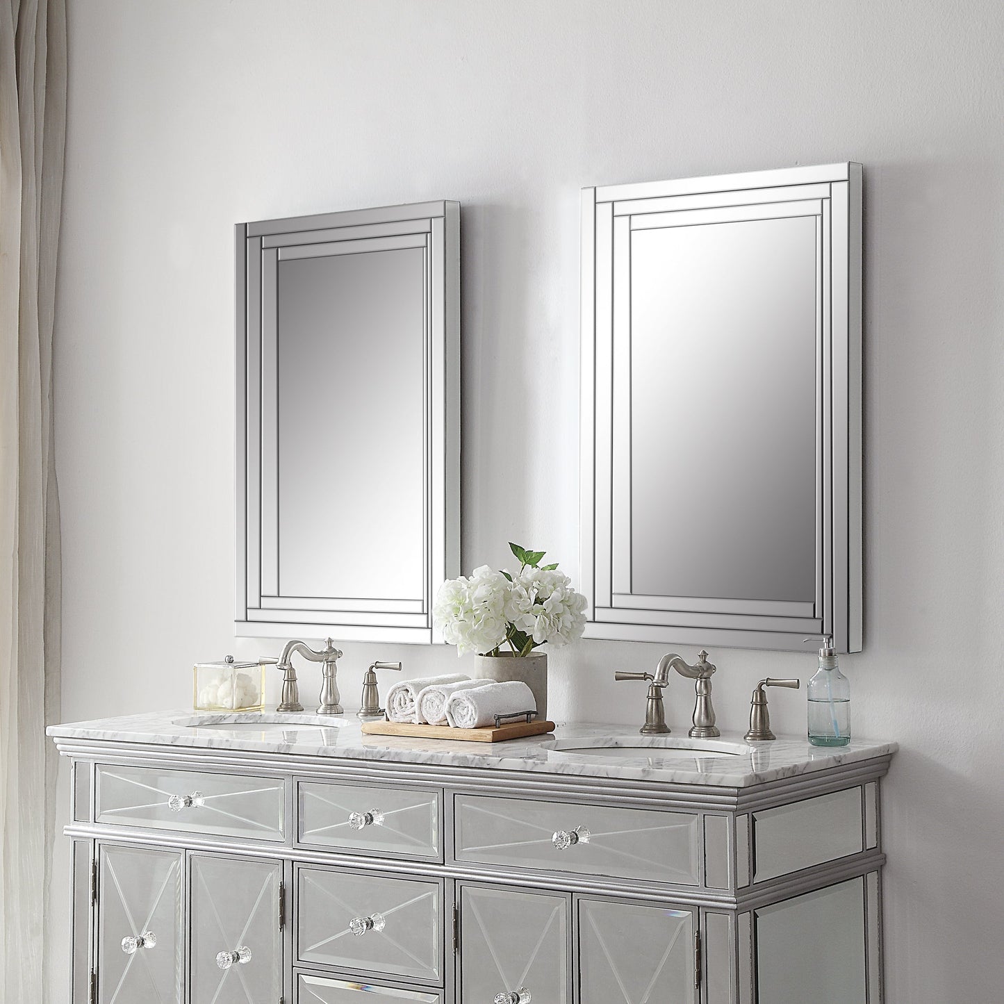 Uttermost Alanna Frameless Vanity Mirror