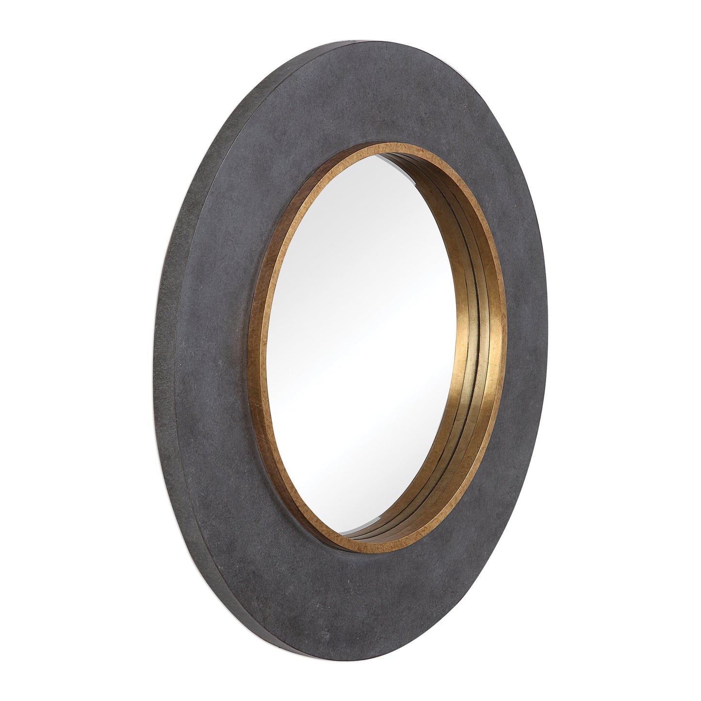 Uttermost Saul Round Mirror