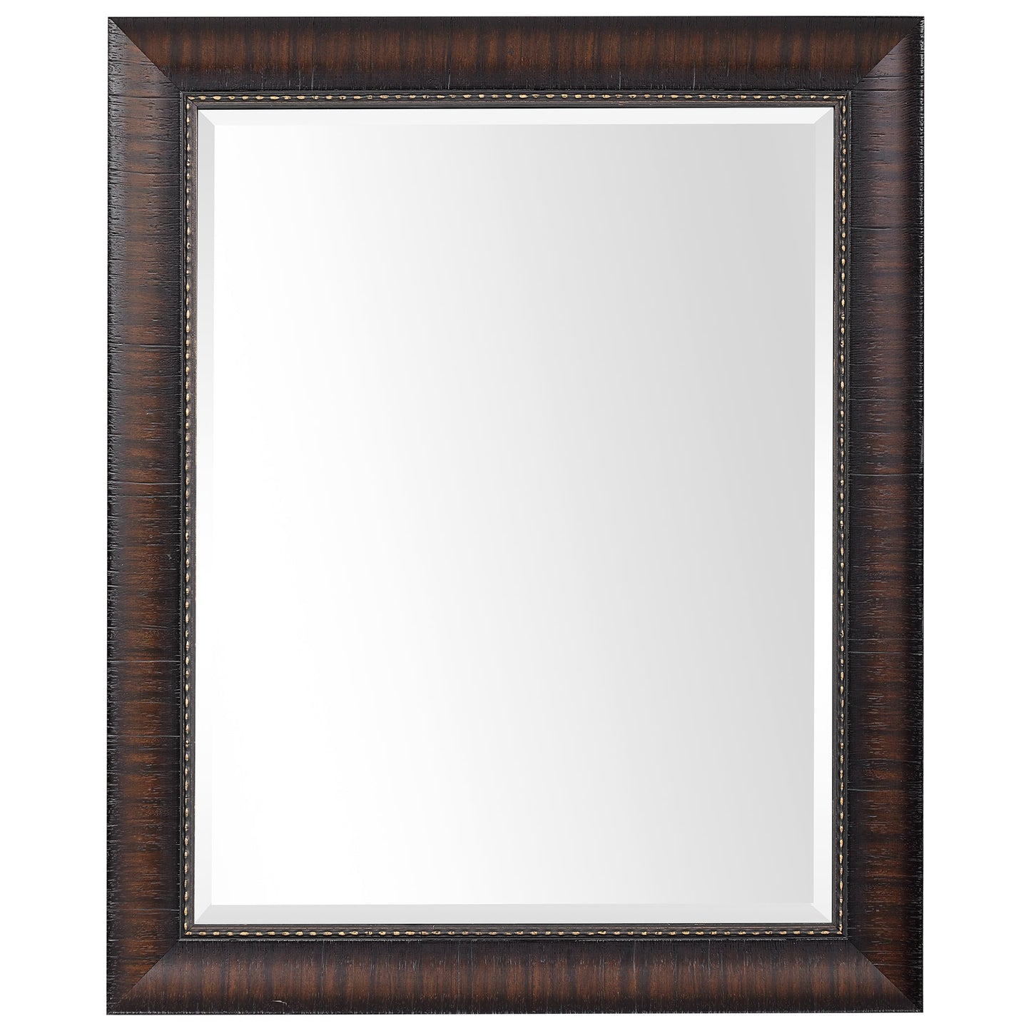 Uttermost Wythe Burnished Wood Mirror