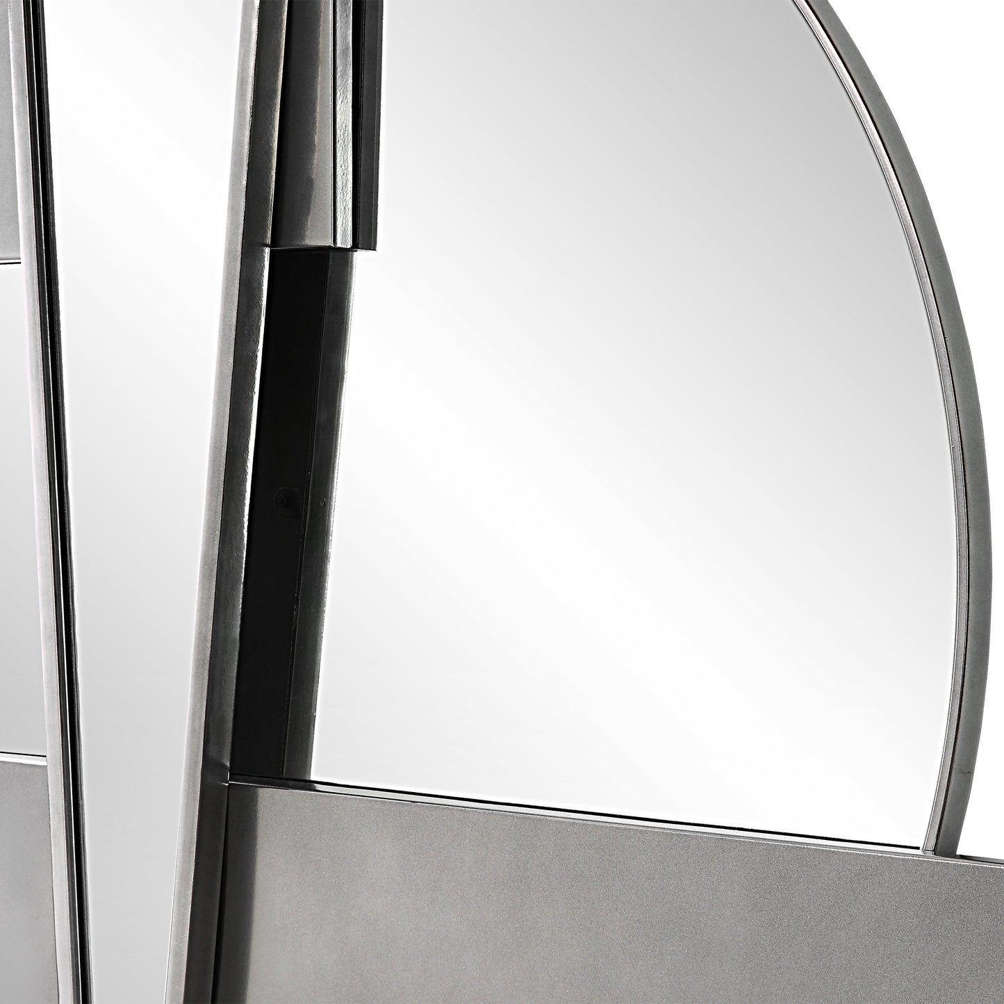 Uttermost Wedge Mirrored Modern Wall Decor