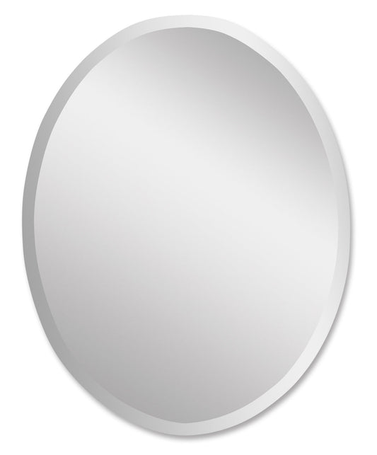 Uttermost Frameless Vanity Oval Mirror