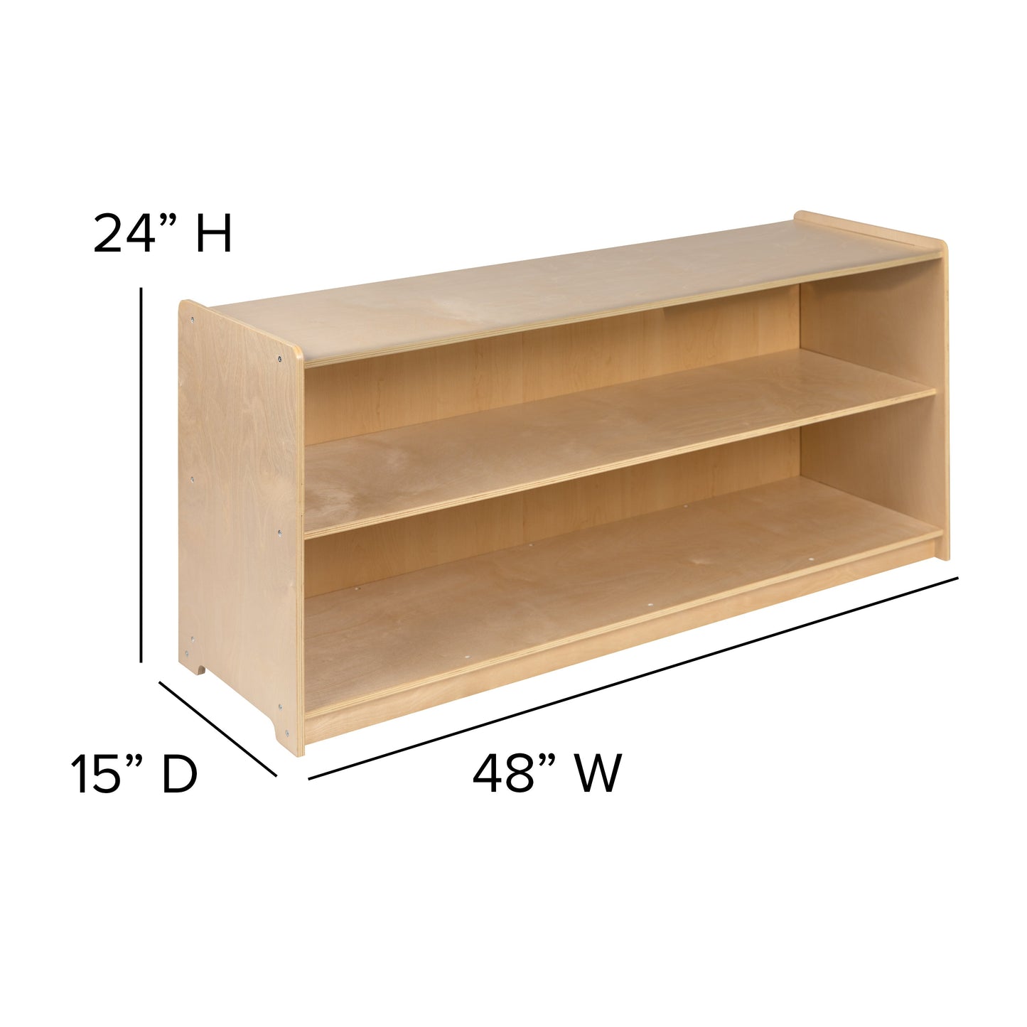 Wood Classroom Storage Cabinet MK-STRG005-GG