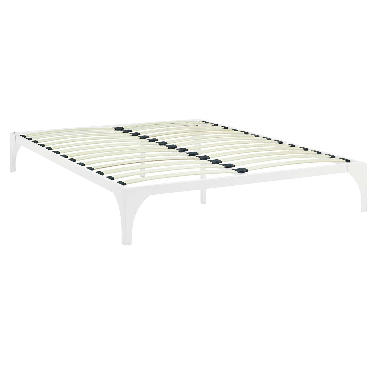 Ollie Queen Bed Frame White MOD-5432-WHI