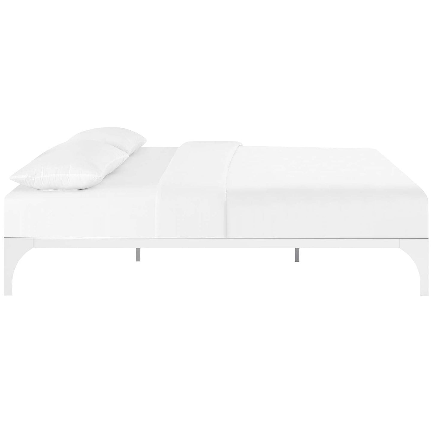 Ollie Queen Bed Frame White MOD-5432-WHI