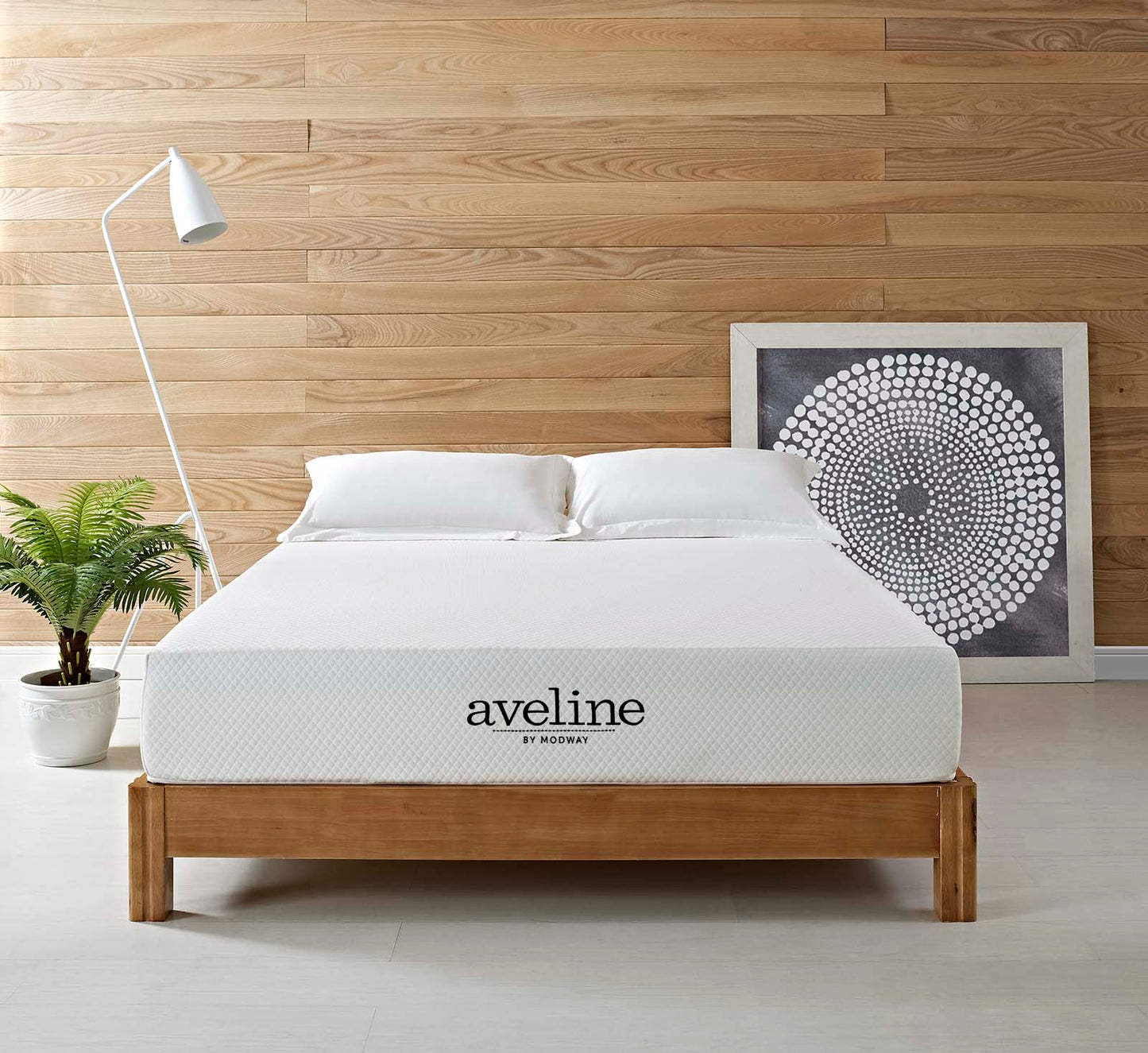 Aveline 10" California King Mattress  MOD-6079-WHI