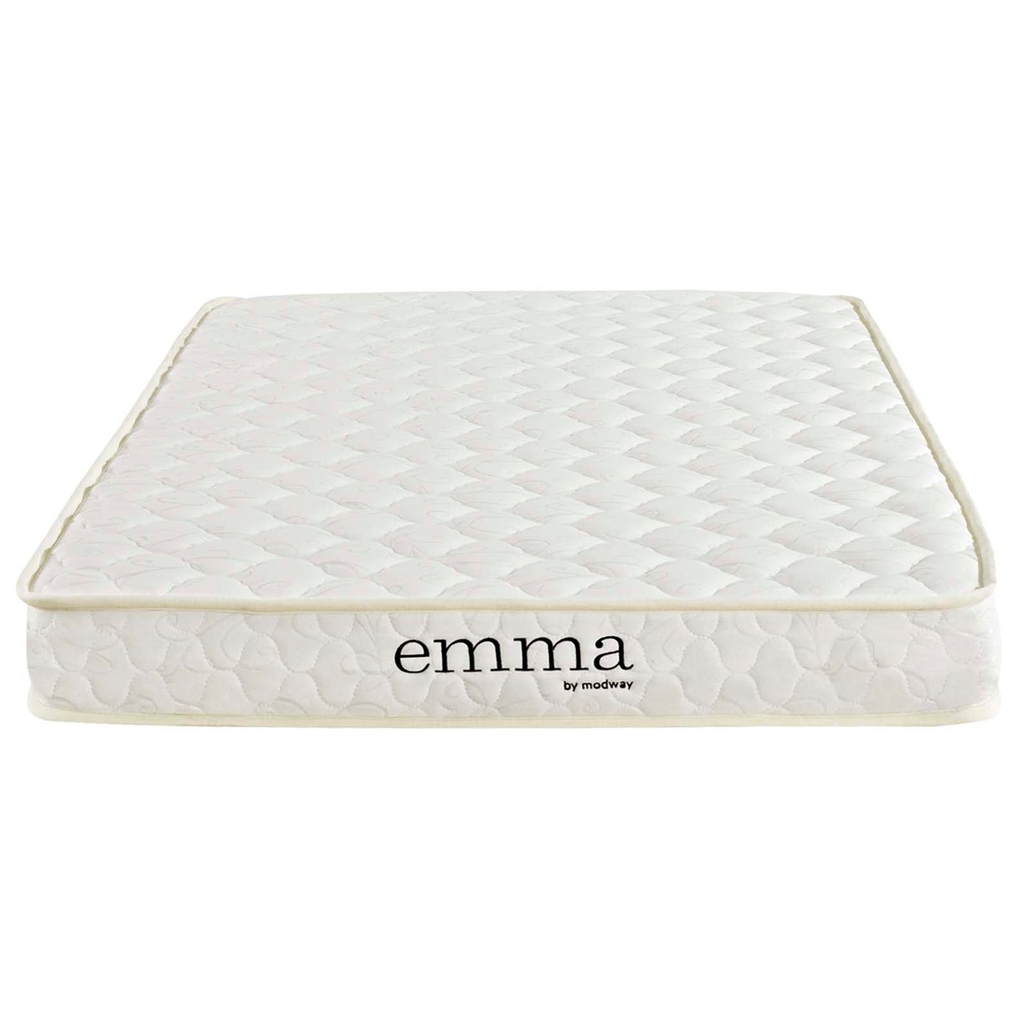 Mila 6" Twin Mattress Foam Set of 2  MOD-6099-WHI