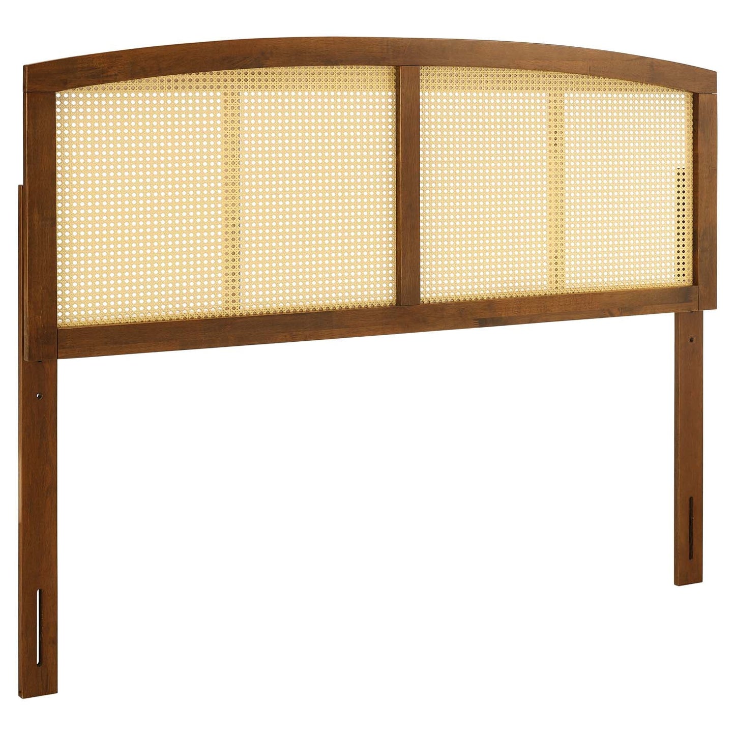 Halcyon Cane Queen Headboard Walnut MOD-6204-WAL