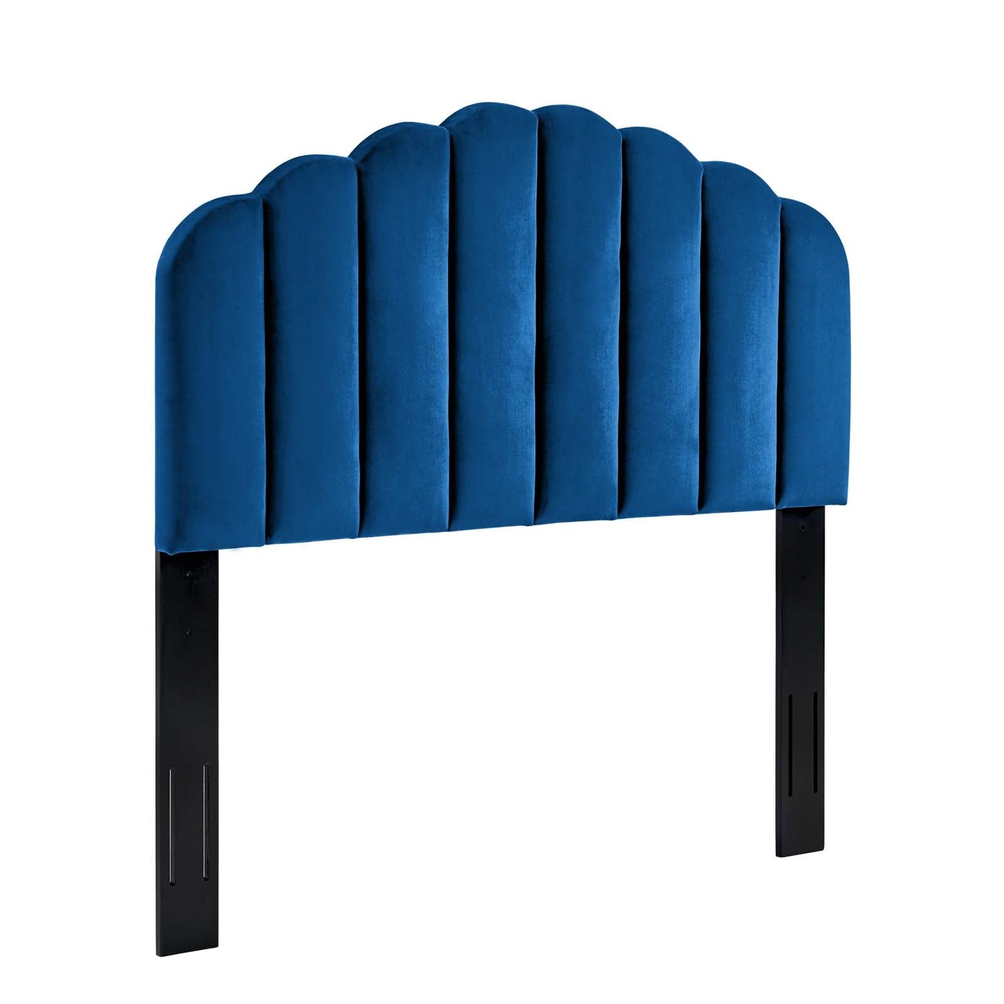 Veronique Full/Queen Performance Velvet Headboard Navy MOD-6207-NAV