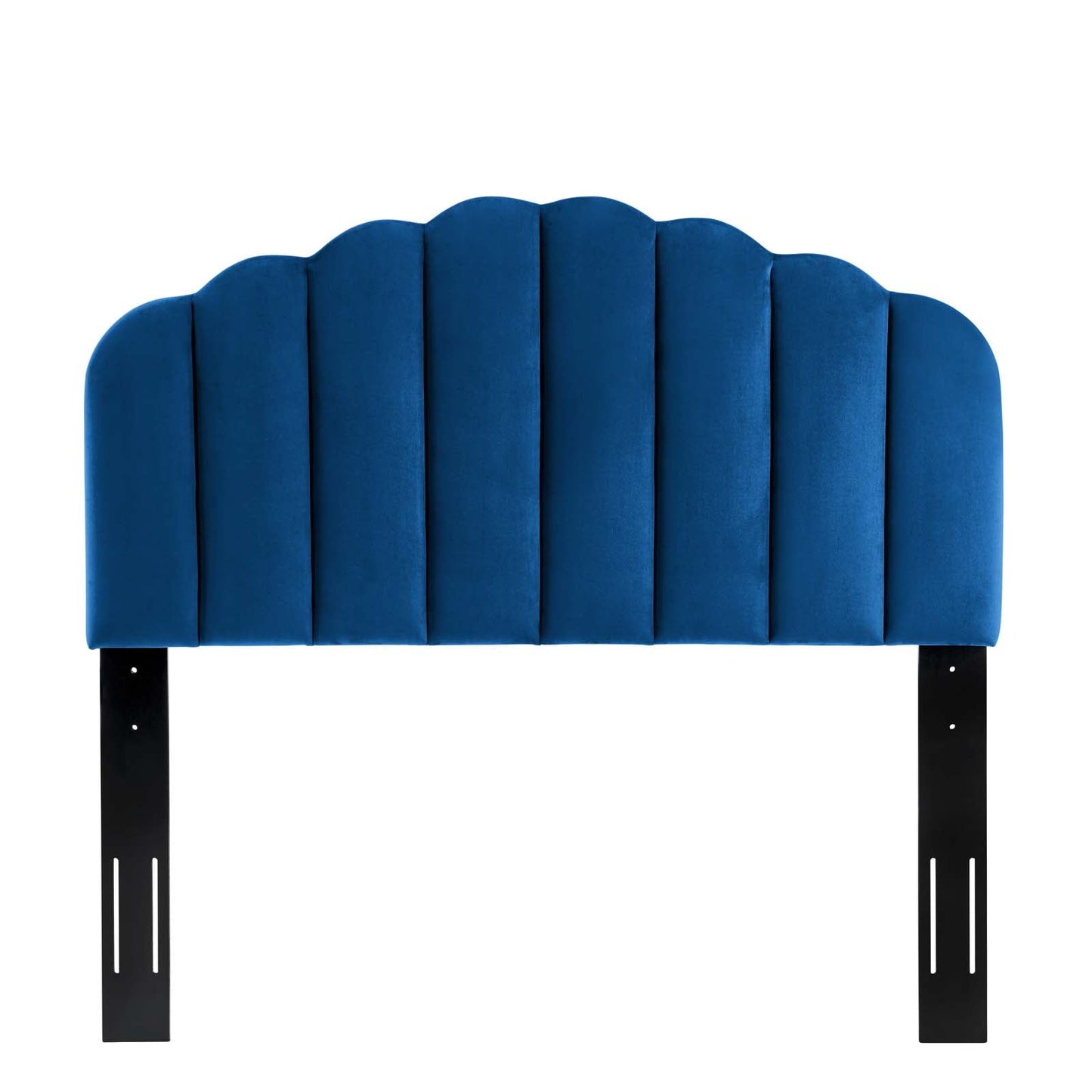 Veronique Full/Queen Performance Velvet Headboard Navy MOD-6207-NAV