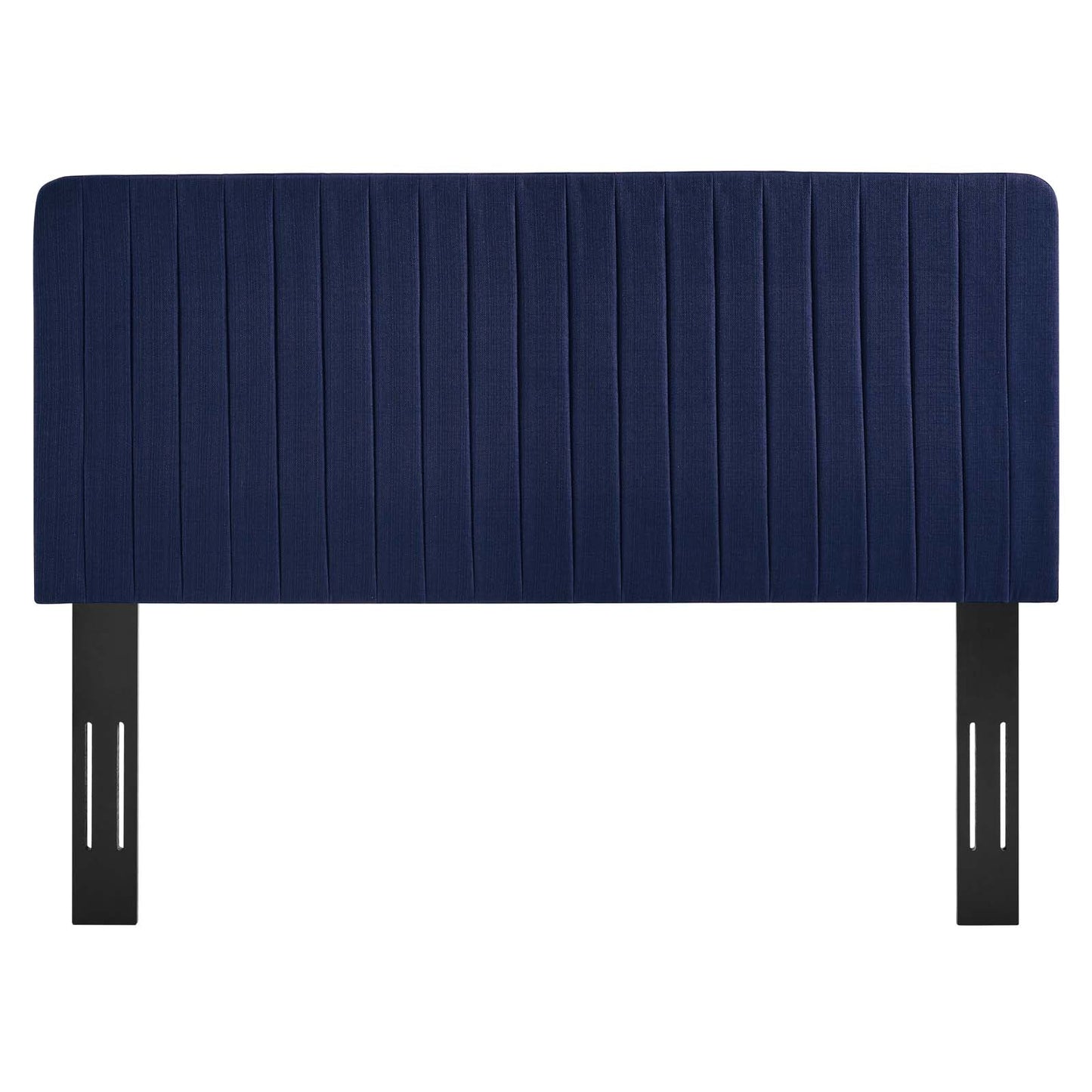 Milenna Channel Tufted Upholstered Fabric Twin Headboard Royal Blue MOD-6338-ROY