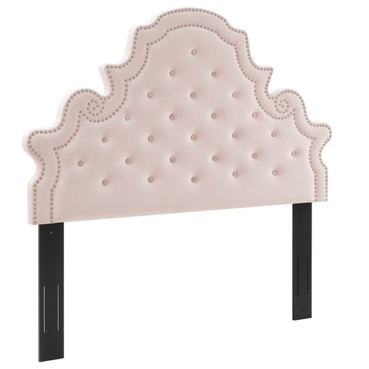 Diana Tufted Performance Velvet Full/Queen Headboard Pink MOD-6417-PNK