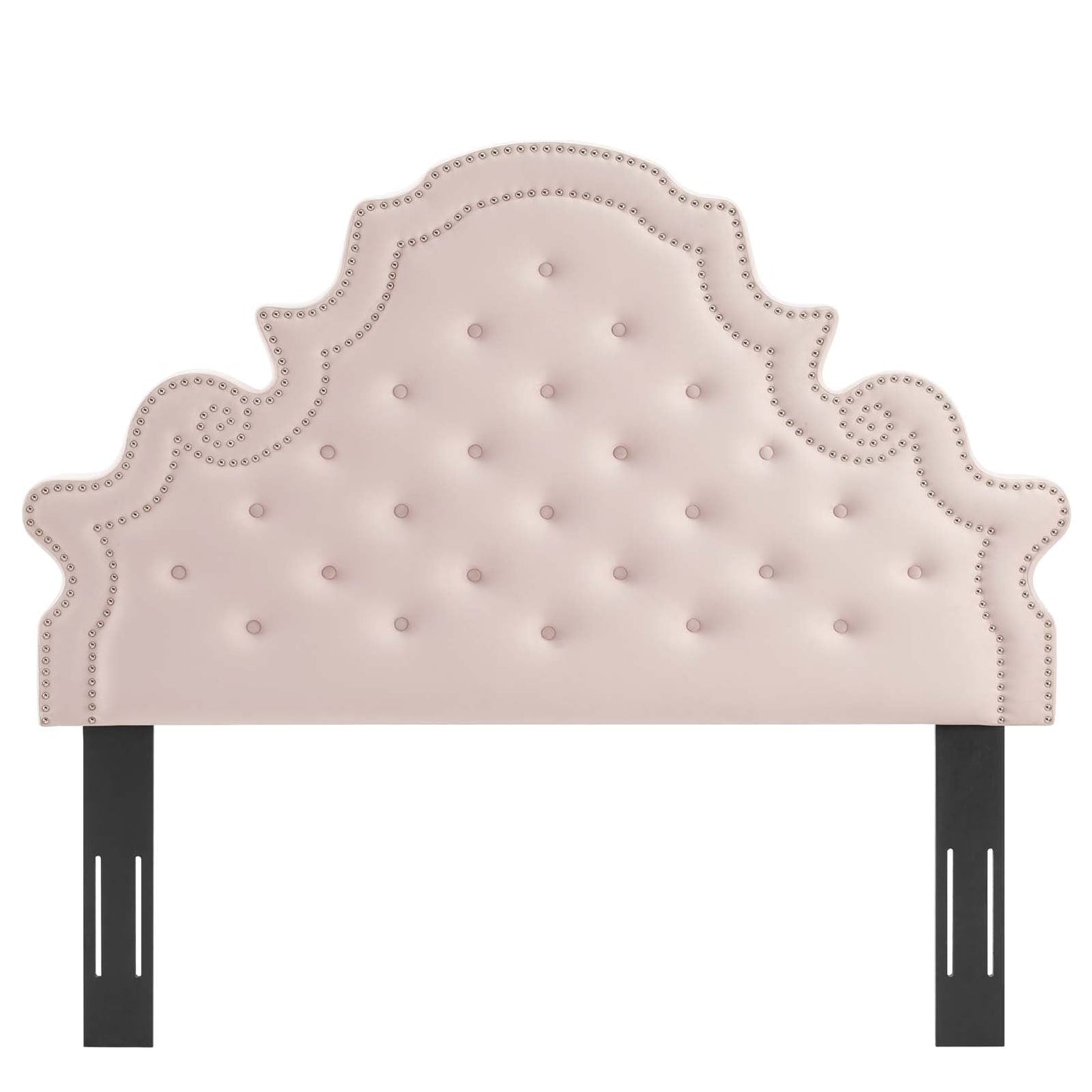 Diana Tufted Performance Velvet Full/Queen Headboard Pink MOD-6417-PNK