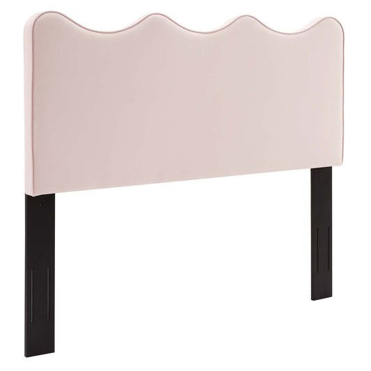 Athena Performance Velvet Twin Headboard Pink MOD-6519-PNK